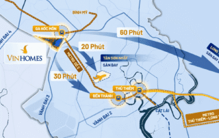 Vinhomes Saigon Park Hóc Môn sở hữu tọa độ kết nối giao thương chiến lược, tiếp giáp trực tiếp với các trục lộ huyết mạch của thành phố.